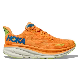 Hoka Clifton 9 Mens | Solar Flare / Lettuce