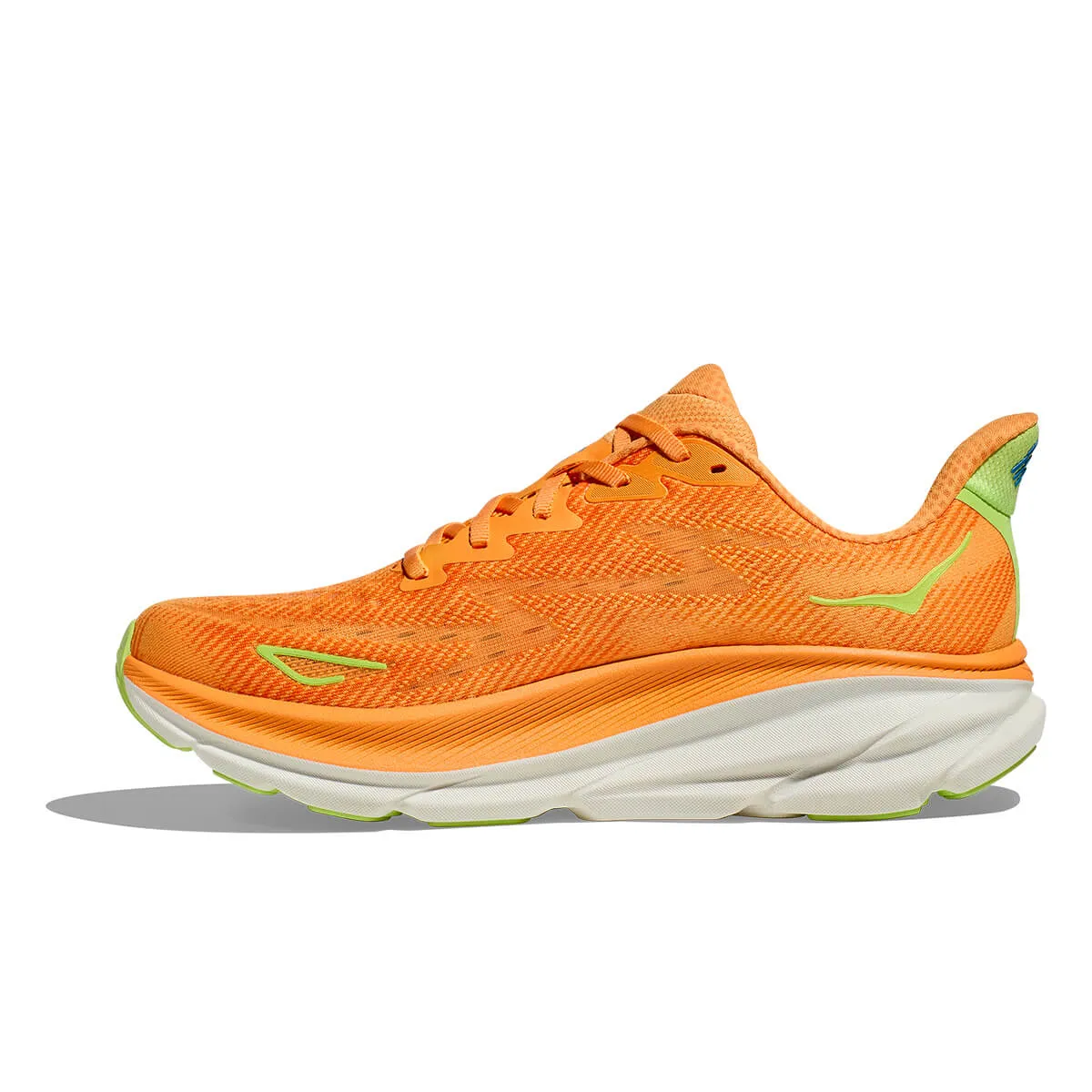 Hoka Clifton 9 Mens | Solar Flare / Lettuce