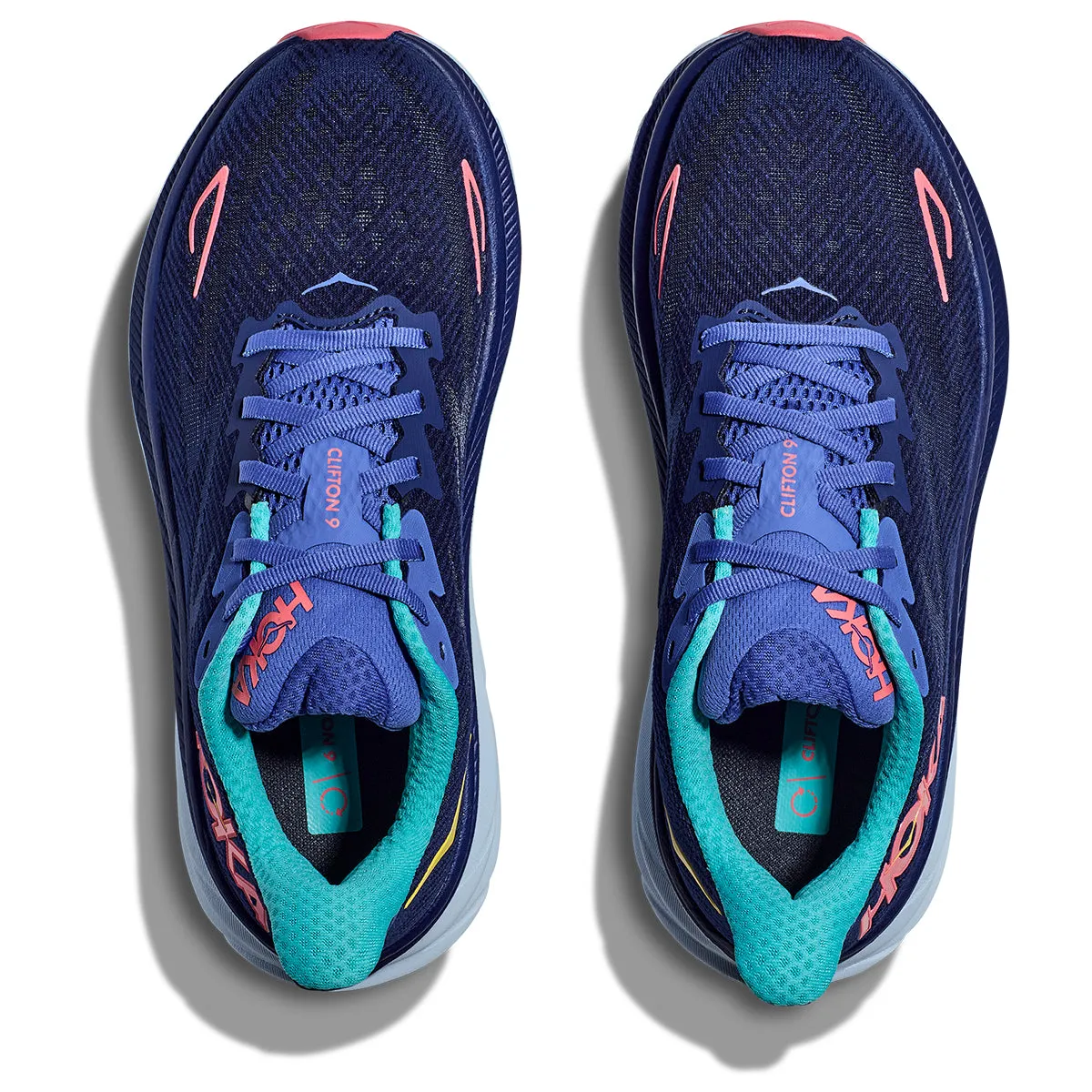 Hoka Clifton 9 Womens | Bellwether Blue / Ceramic