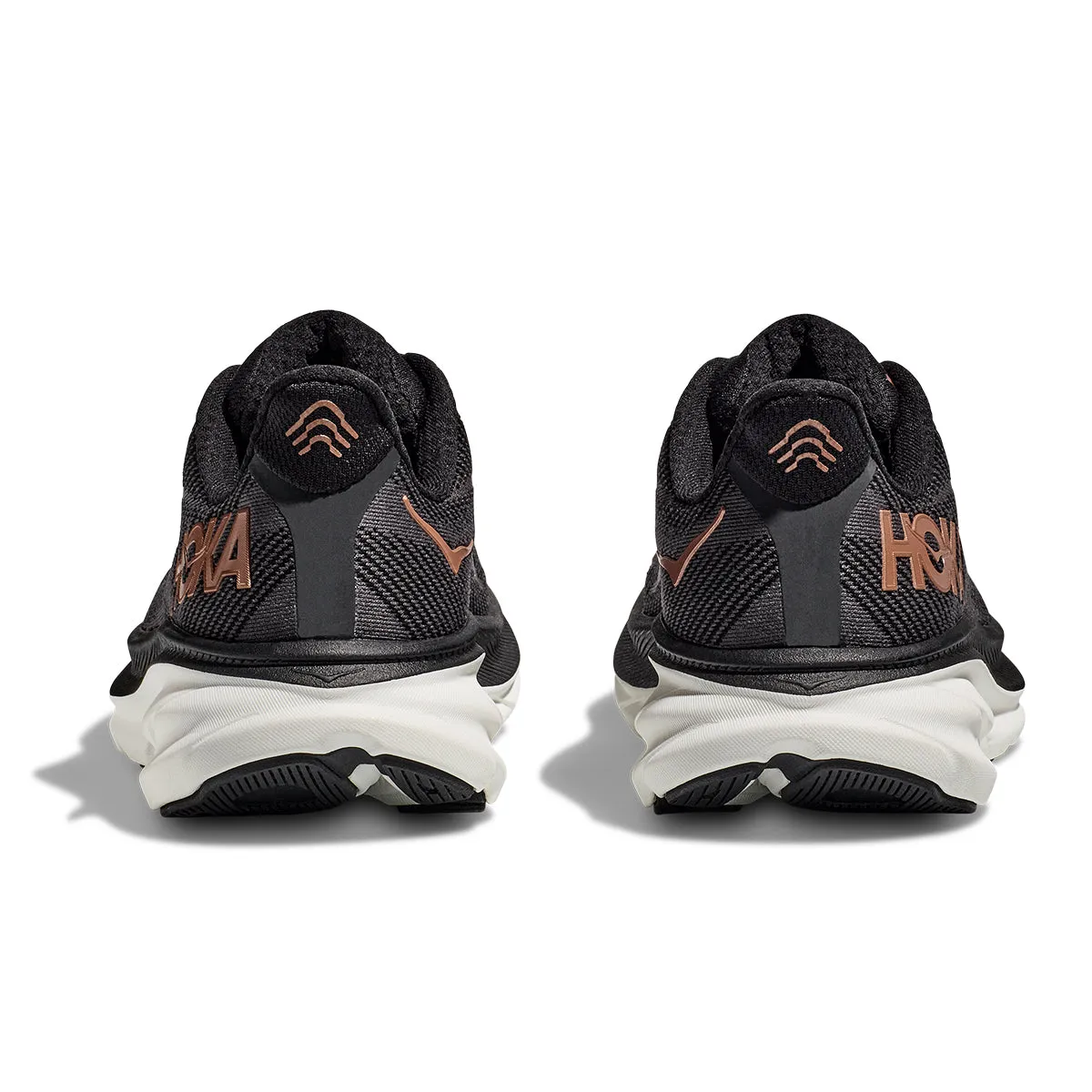 Hoka Clifton 9 Womens | Black / Copper