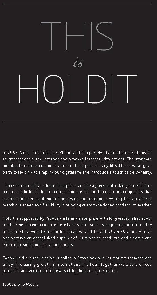 Holdit Sports Sleeve (23cm - 28cm)