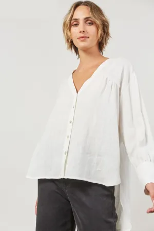 Isle of Mine - Panorama Blouse - Dove