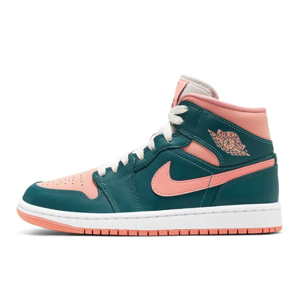 Jordan 1 Mid Dark Teal Green (W)