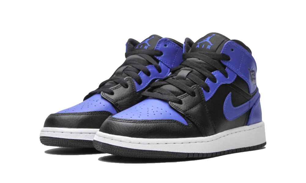 JORDAN 1 MID HYPER ROYAL (GS)