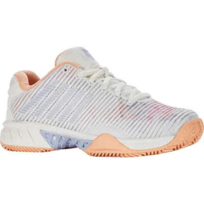 K-Swiss TFW Court Express HB 96750958M Tennis Shoes Womens (White/Heather/Peach Fuzz)