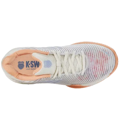 K-Swiss TFW Court Express HB 96750958M Tennis Shoes Womens (White/Heather/Peach Fuzz)