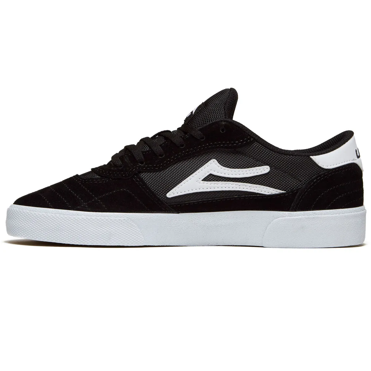 Lakai Cambridge Shoes - Black/White Suede