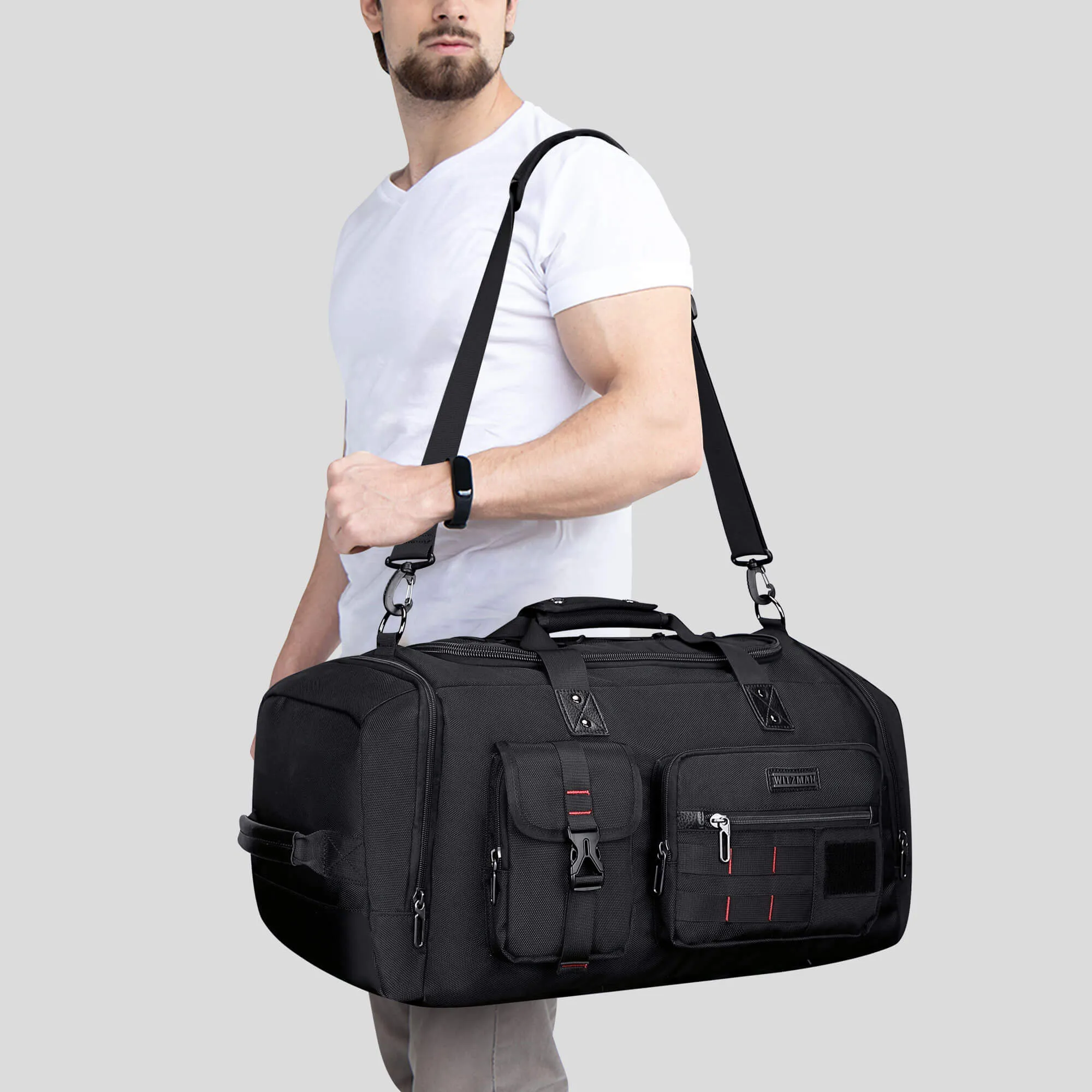 Large Travel Duffel Bags With Shoe Compartment Tote Bag