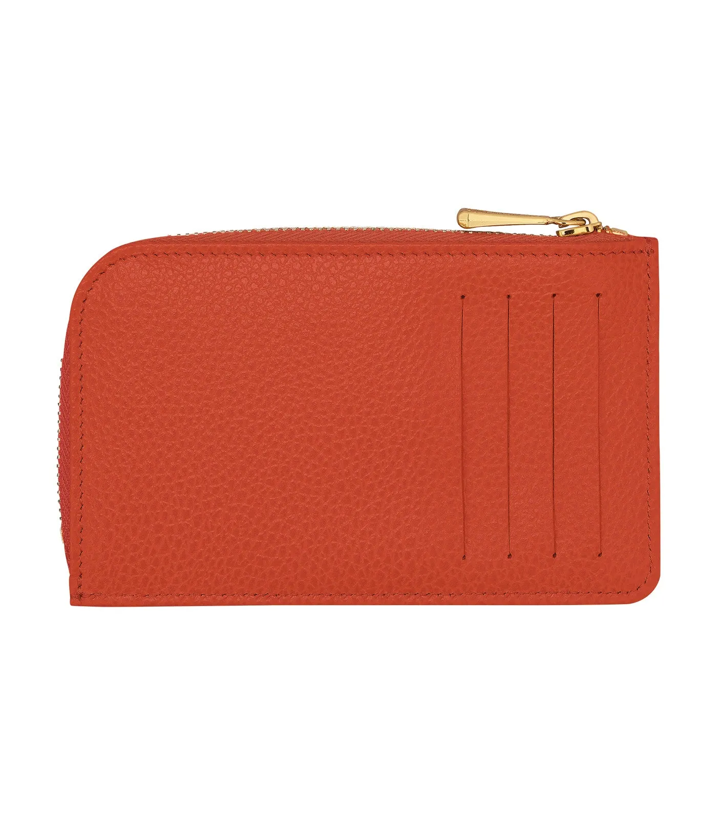 Le Foulonné Card Holder Paprika