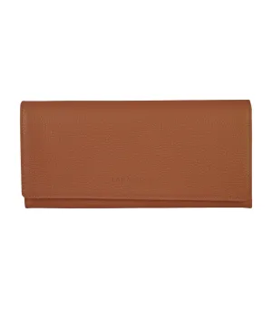 Le Foulonné Long Continental Wallet Caramel