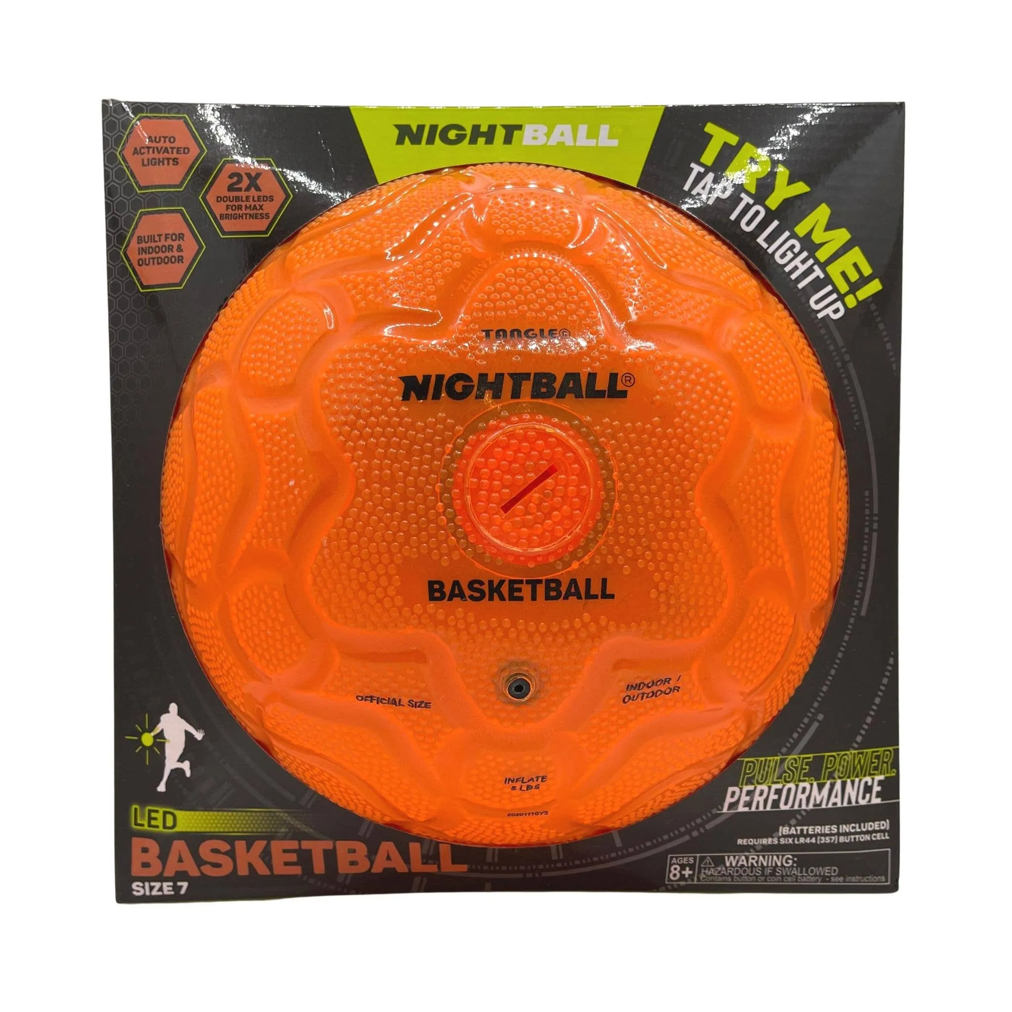 Light-Up LED Basketball - Orange