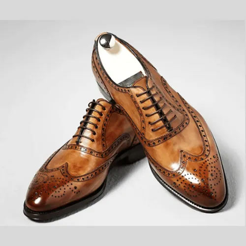 Made to Order Shoes, Handmade Premium Quality Leather Oxford Shoes, Patina Art, Hand-Painted Shoes, Hand-Stitched Shoes