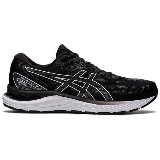 Men's Asics Gel-Cumulus 23, Black/White, 11.5 2E Wide