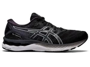 Men's Asics Gel-Nimbus 23, Black/White, 10.5 4E Extra Wide