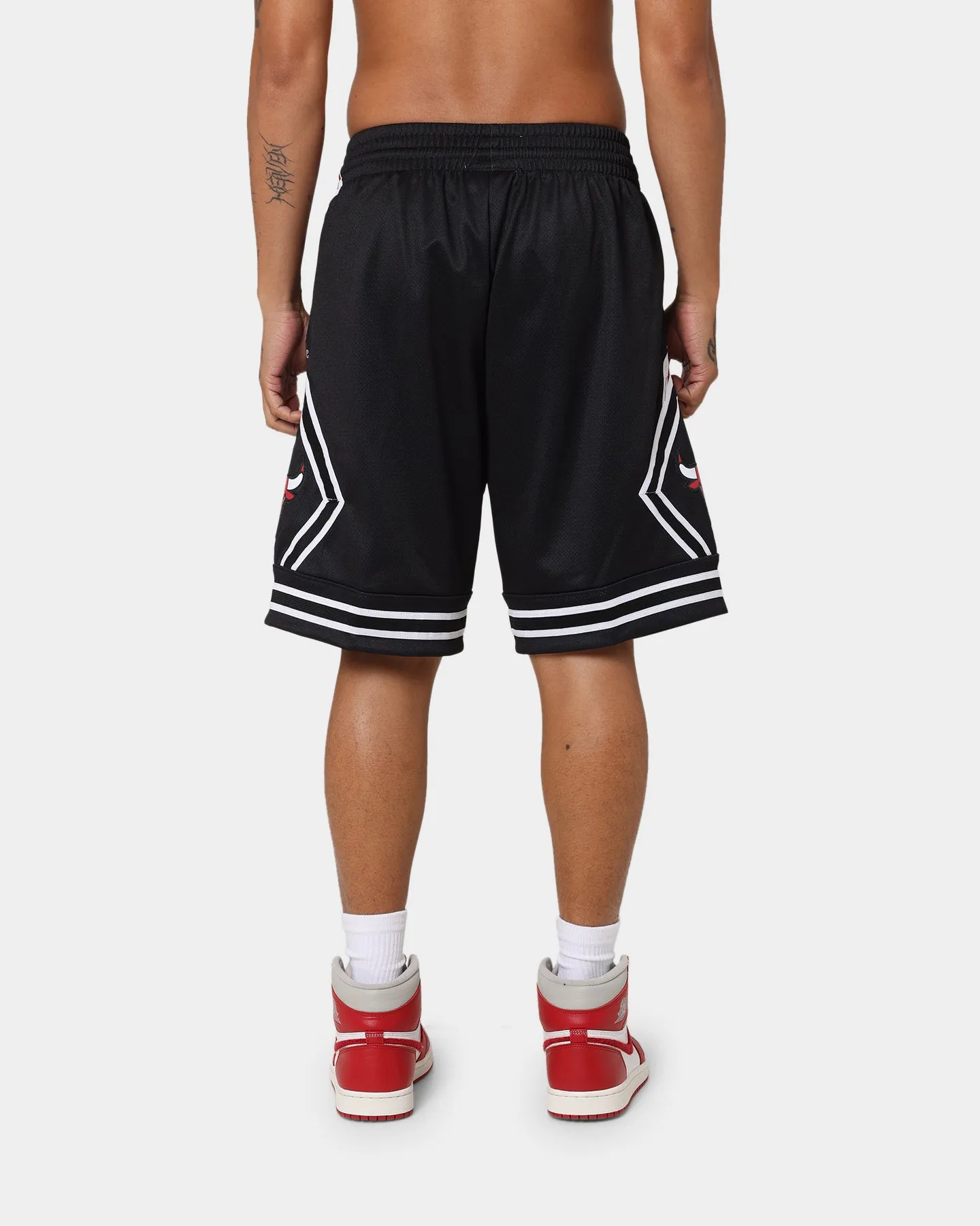 Mitchell & Ness Chicago Bulls Blown Out Fashion Shorts Black