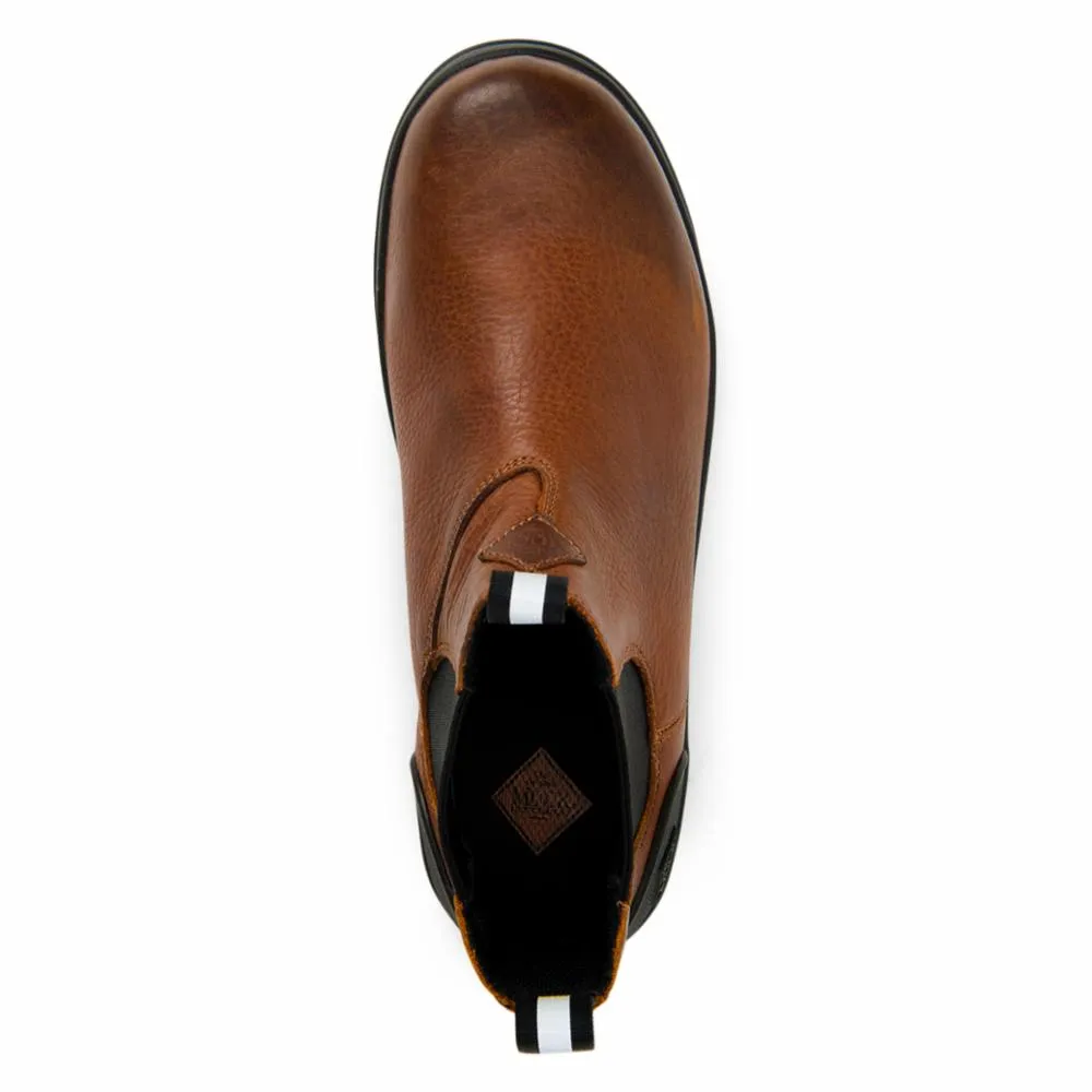 Muck Footwear Men CHORE FARM LEATHER CARAMELLEATHER