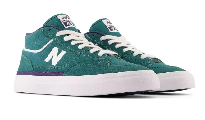 New Balance Shoes Numeric 417 Mid Villani Teal Purple