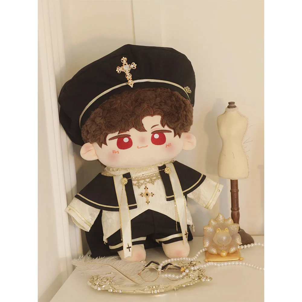 niannyyhouse 10cm 15cm 20cm 40cm Doll Clothes European Style Hat Shirt Pants Shawl Leather Shoes Stuffed Plush Toy Accessories