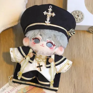 niannyyhouse 10cm 15cm 20cm 40cm Doll Clothes European Style Hat Shirt Pants Shawl Leather Shoes Stuffed Plush Toy Accessories