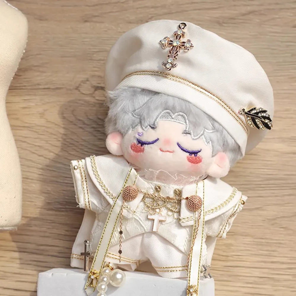 niannyyhouse 10cm 15cm 20cm 40cm Doll Clothes European Style Hat Shirt Pants Shawl Leather Shoes Stuffed Plush Toy Accessories