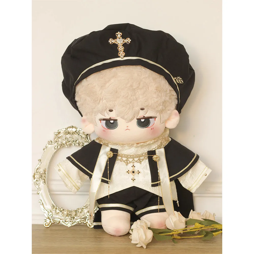 niannyyhouse 10cm 15cm 20cm 40cm Doll Clothes European Style Hat Shirt Pants Shawl Leather Shoes Stuffed Plush Toy Accessories