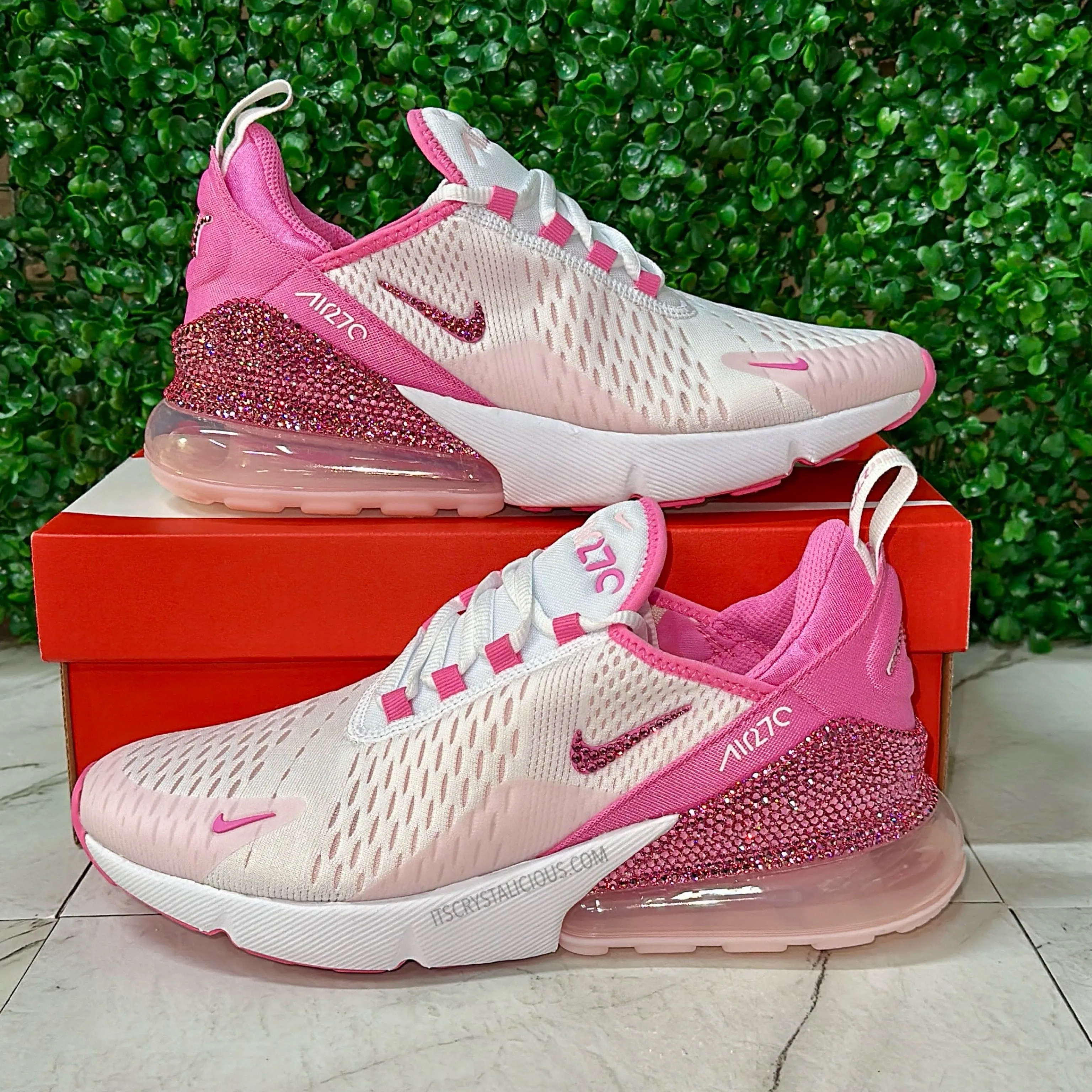 Nike Air Max 270 White/Playful Pink/Rose*