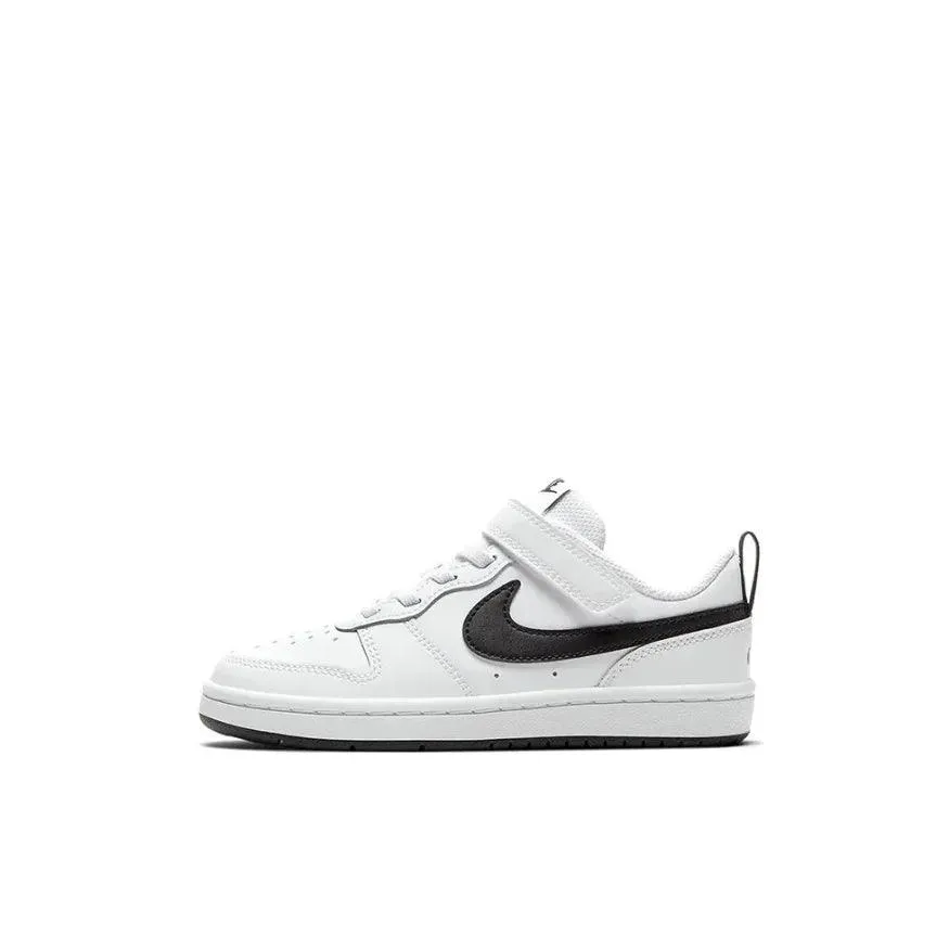 Nike Black White Air Force One Comfortable and versatile non-slip wear-resistant low-top Board Shoes