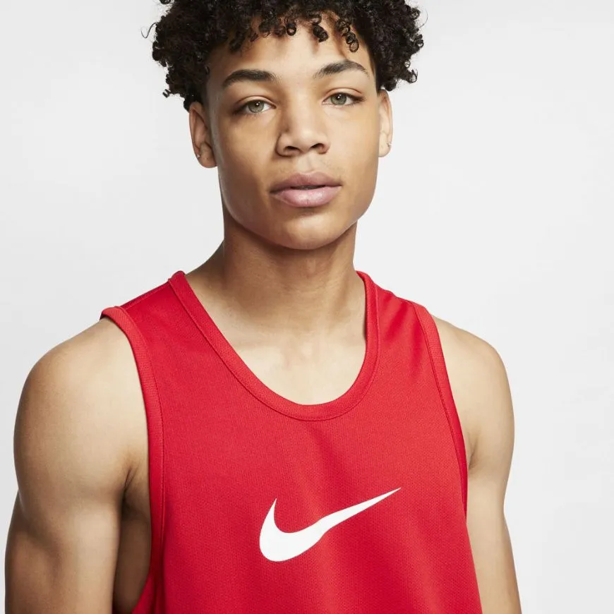 Nike Dri-Fit Men Basketball Sleeveless Red