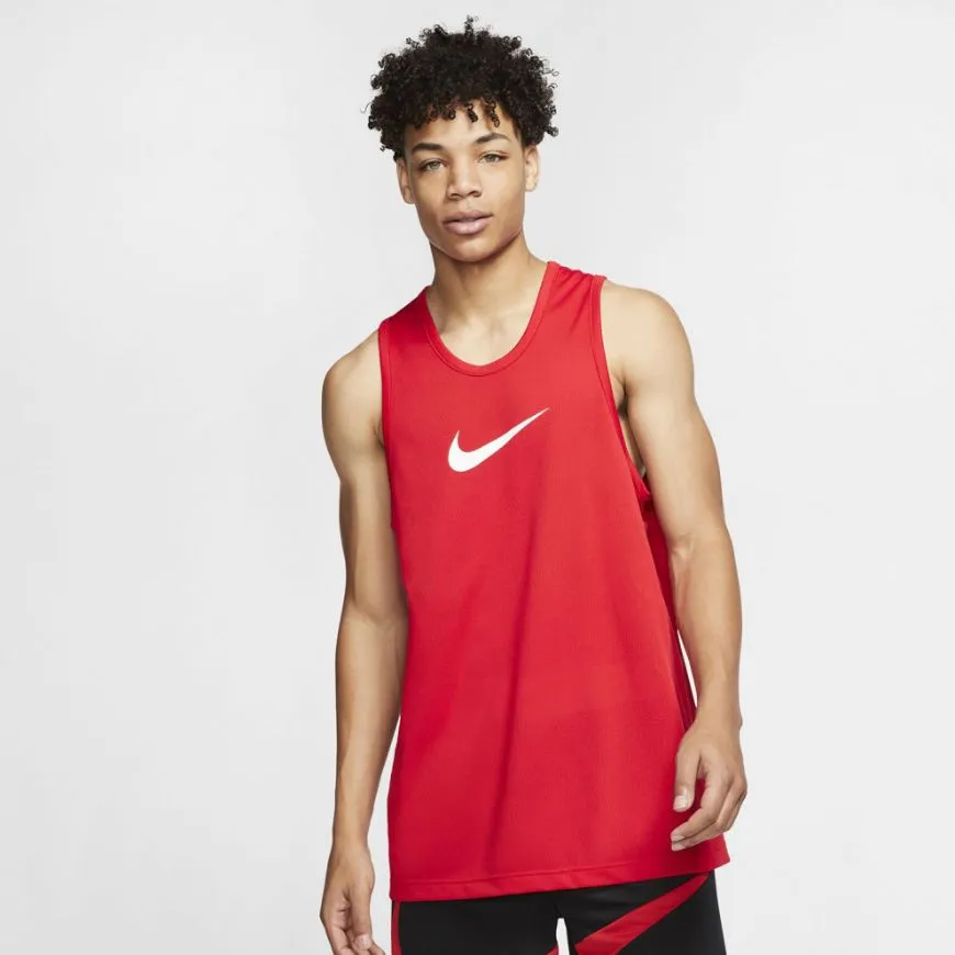 Nike Dri-Fit Men Basketball Sleeveless Red