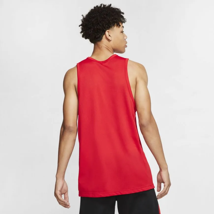 Nike Dri-Fit Men Basketball Sleeveless Red