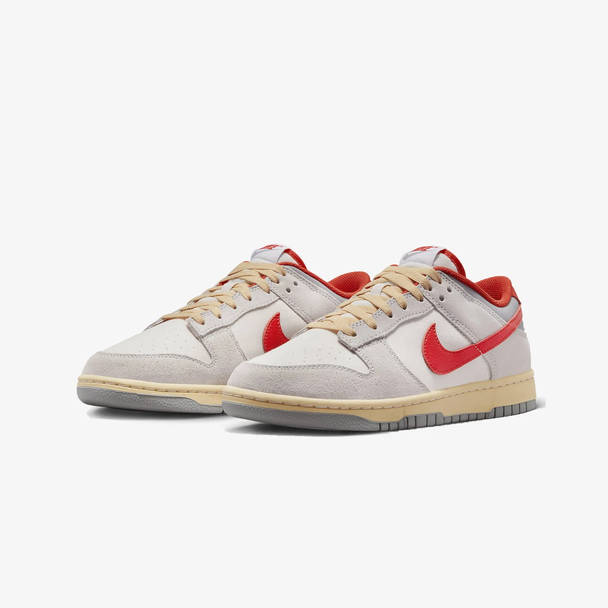 Nike | DUNK LOW { SAIL/PICANTE RED-PHOTON DUST