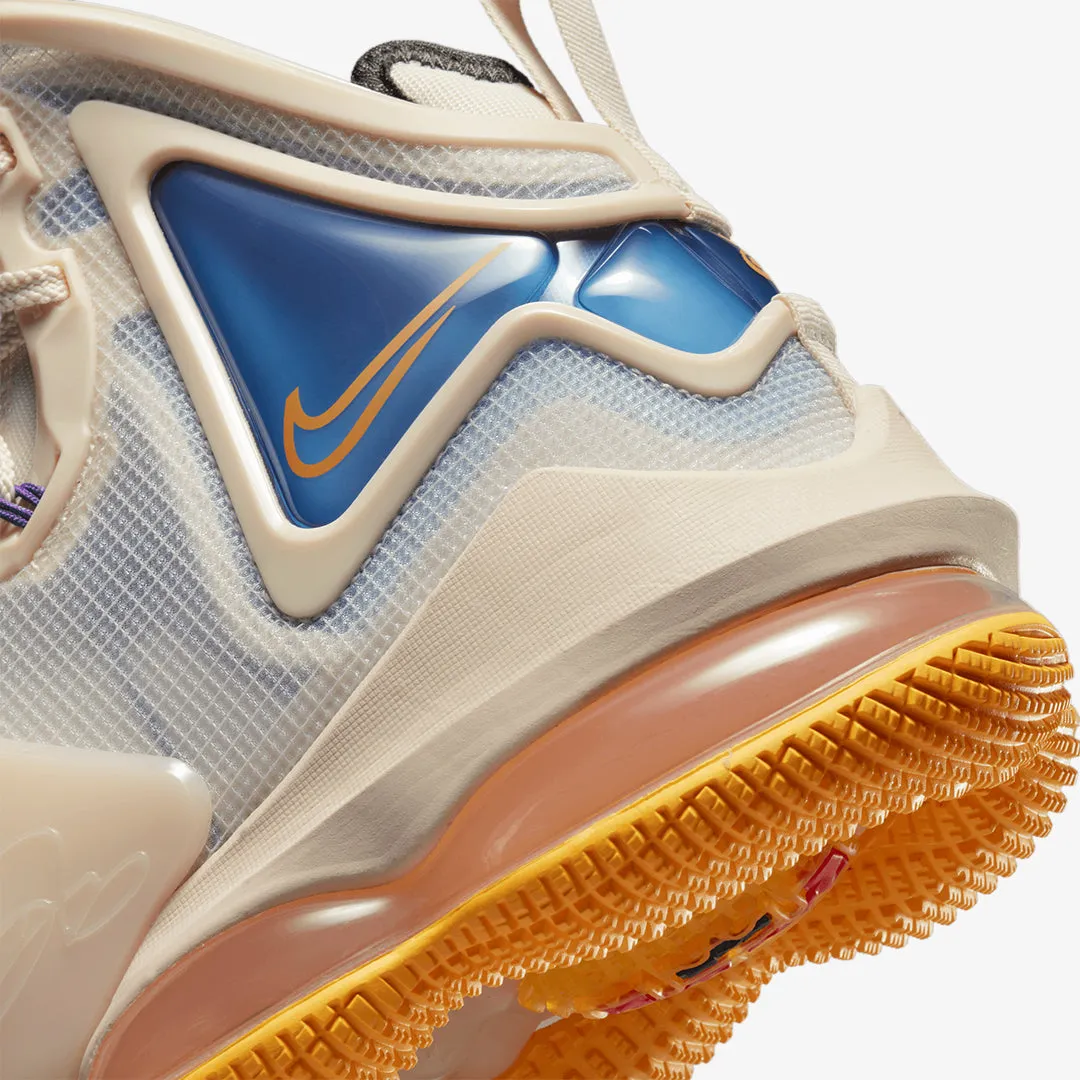 Nike | LEBRON 19  { PEARL WHITE/UNIVERSITY GOLD