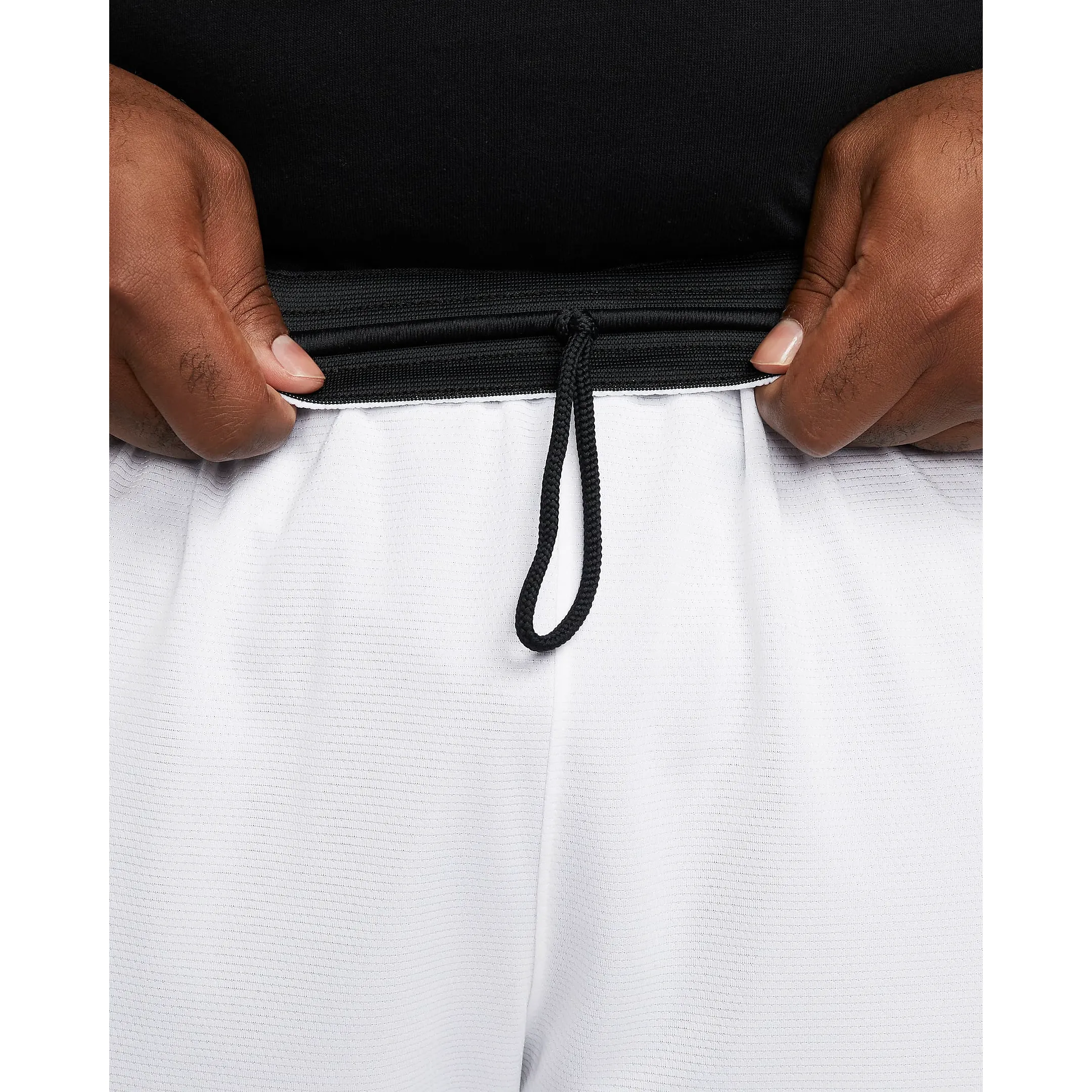 Nike Men's Dri Fit Icon Shorts - White / Black