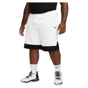 Nike Men's Dri Fit Icon Shorts - White / Black