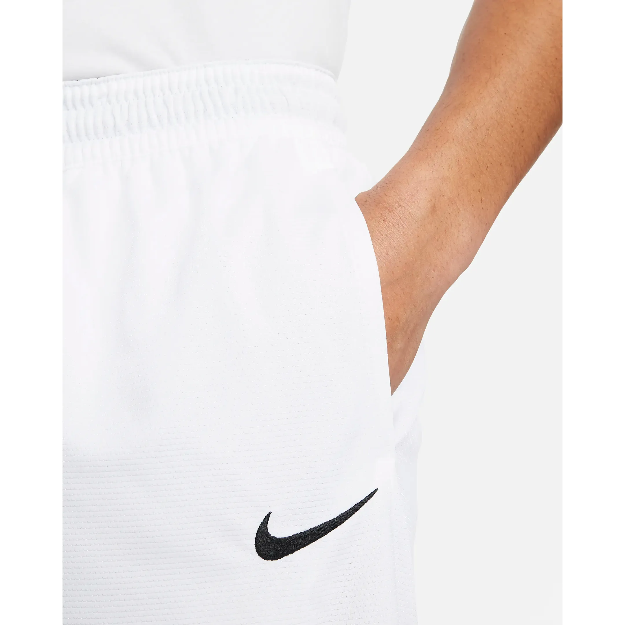 Nike Men's Dri Fit Icon Shorts - White / Black