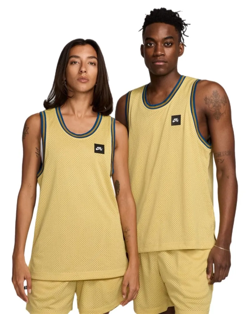 Nike SB Reversible Basketball Jersey - Saturn Gold / Bronzine