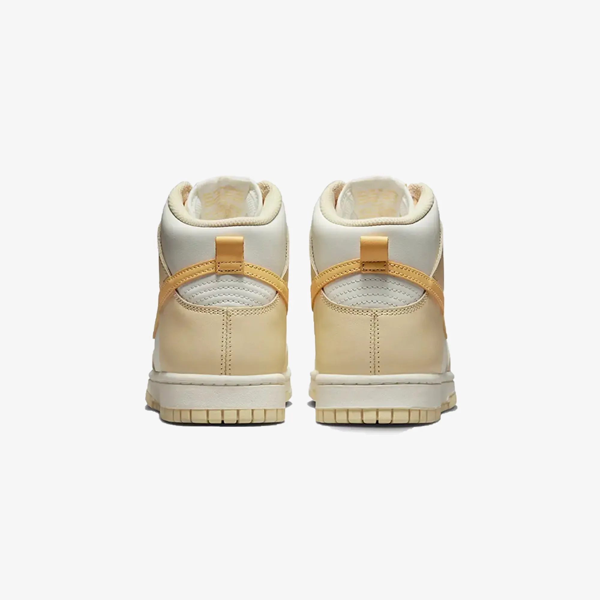 Nike | WMN'S DUNK HIGH  { PALE VANILLA/TOPAZ GOLD-SAIL