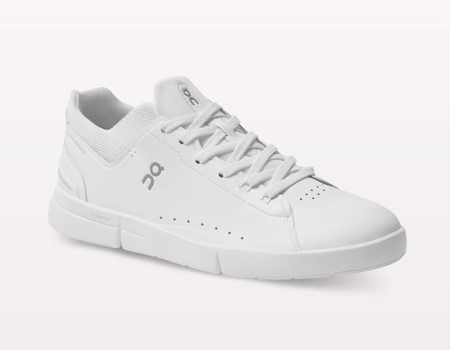 On Mens Roger Advantage- All White (48.99456)