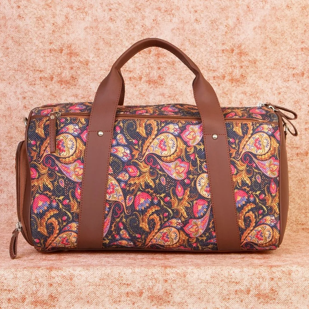 Paisley Print Medium Duffel Bag