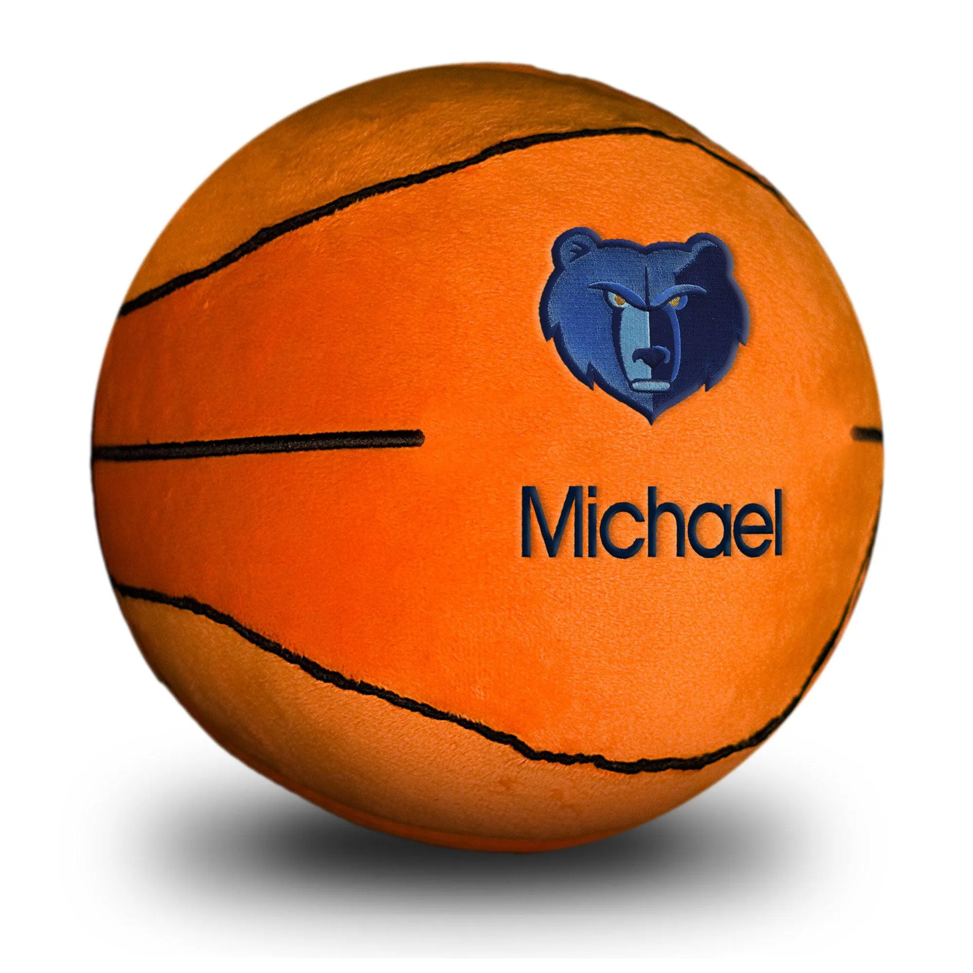 Personalized Memphis Grizzlies Plush Basketball