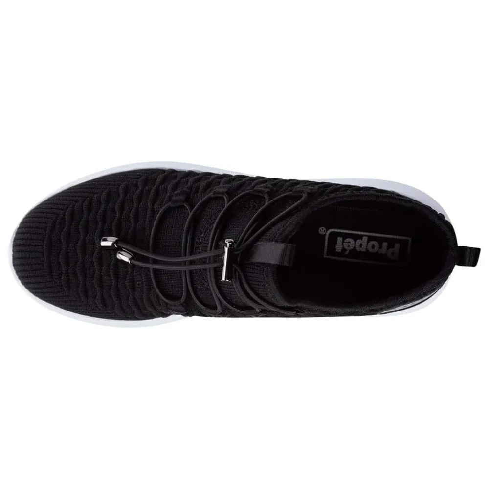 Propet Travelbound Black/White Sneaker (Women's)