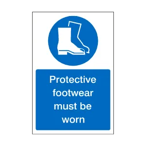 Protective Footwear Mandatory Sign