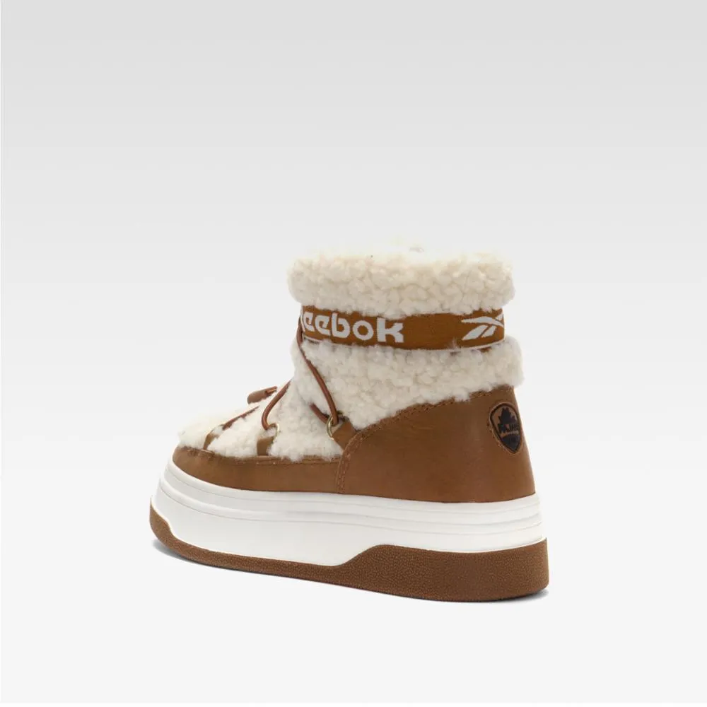 Reebok Footwear Women Rima Shearling Short Boots TAN