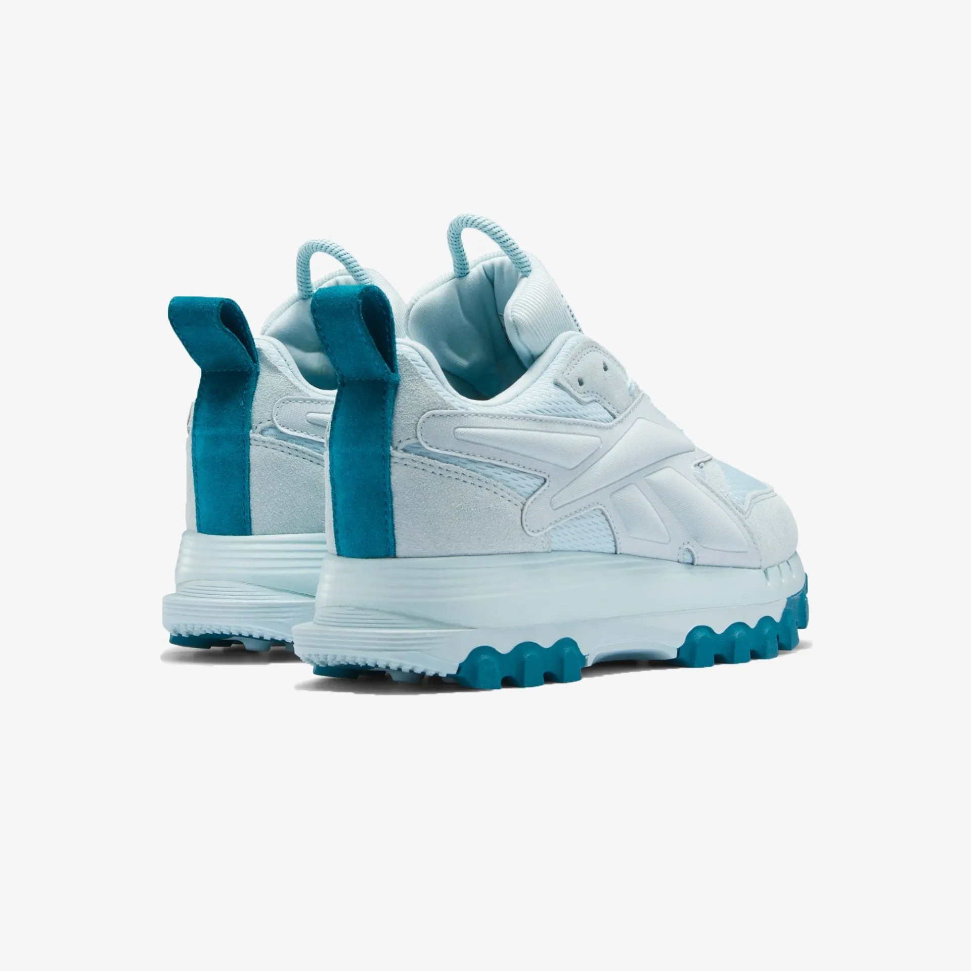 Reebok | WMN'S CLASSIC LEATHER CARDI V2  { WHISPER BLUE/SEAPORT TEAL