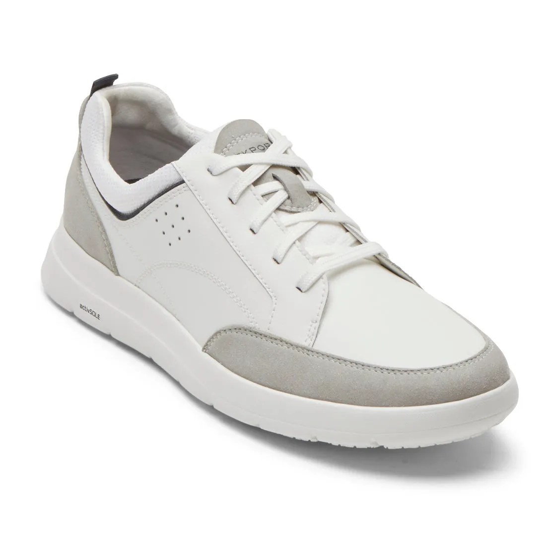 Rockport Men's Truflex Cayden Sneakers White Leather/Vapor CI7678