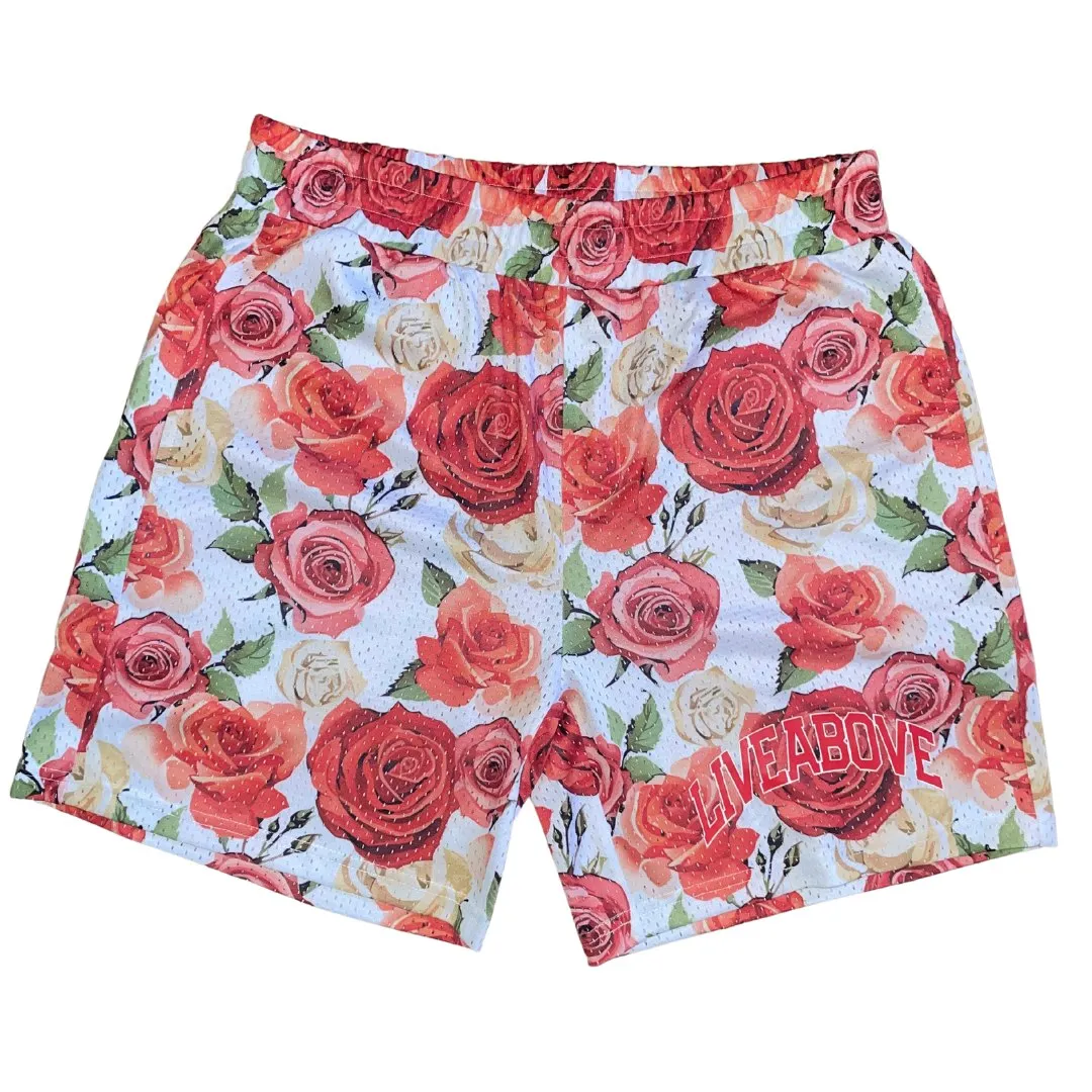 Roses For You Mesh Shorts