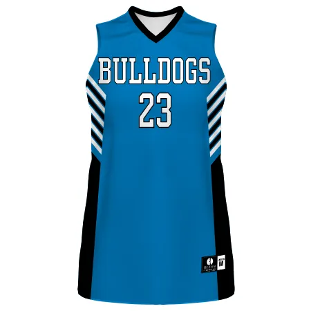 Russell Athletic Ladies Freestyle Sublimated 4-Way Stretch Traditional Basketball Jersey