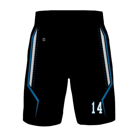 Russell Athletic Ladies Freestyle Sublimated Lightweight 8" Basketball Shorts