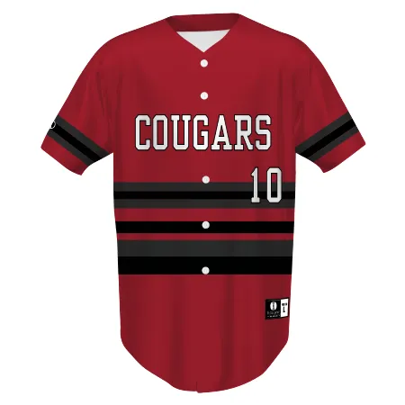 Russell Athletic Youth Freestyle Sublimated Full-Button Baseball Jersey