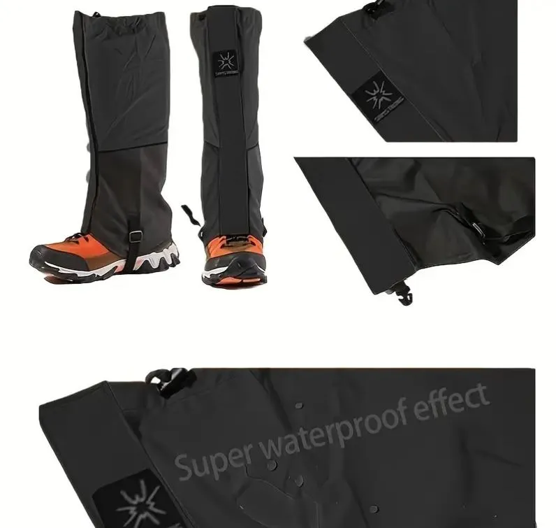 SAMSTRONG Gaiters for Snow Waterproof and Sandproof